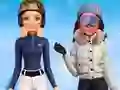 Spel Ellie and Friends Ski Fashion online