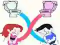 Spel Toilet Rush Race: Pee Master online