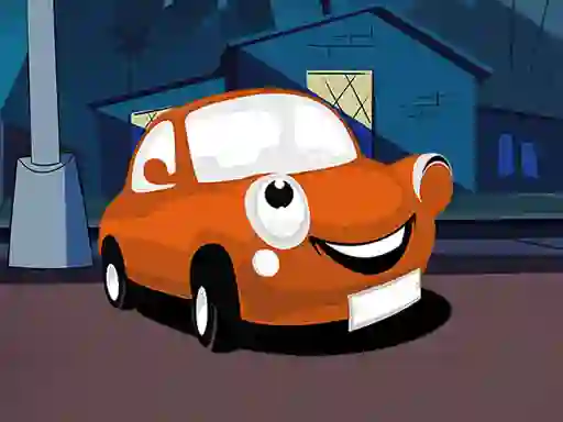 Spel Little Car Jigsaw online