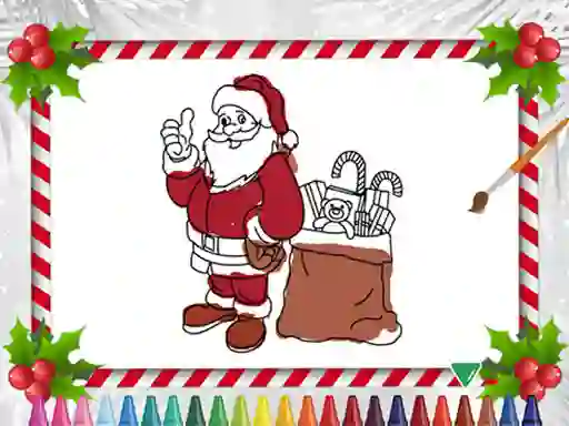 Spel Christmas Coloring Book online