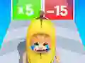 Spel Epic Banana Run: Merge Master online