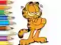Spel Coloring Book: Garfield Hamburger online