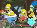 Spel Jigsaw Puzzle: Simpson Family Riding online