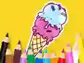 Spel Coloring Book: Cool Ice Cream online