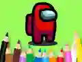 Spel Coloring Book: Among Us online