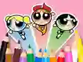 Spel Coloring Book: The Powerpuff Girls online