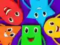 Spel Kids Quiz: Colorful Shaps online