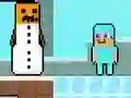 Spel Noob vs Pro Snowman online