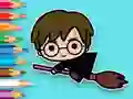 Spel Coloring Book: Flying Potter online