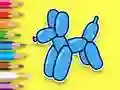Spel Coloring Book: Balloon Puppy online