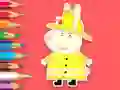 Spel Coloring Book: Rabbit Firefighter online