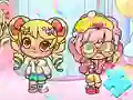 Spel Jigsaw Puzzle: Avatar World Candy Girl online