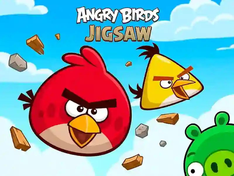Spel Angry Birds Jigsaw online