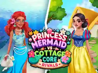 Spel Princess Cottage Core vs Mermaid Core Rivals online