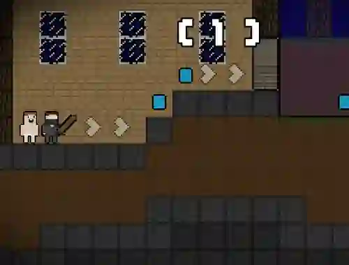 Spel Baby Noob Vs Heroman 2 Player online