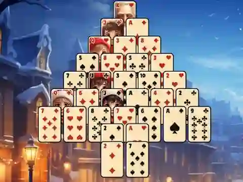 Spel Christmas Tree Solitaire online