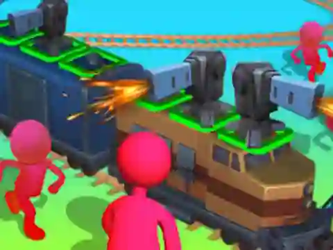 Spel Train Artillery Adventure online
