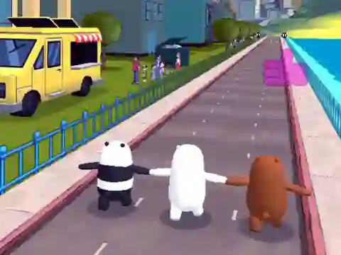 Spel We Bare Bears Bear Parkour online