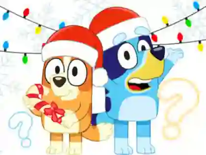 Spel Kids Quiz: Bluey Christmas Quiz online