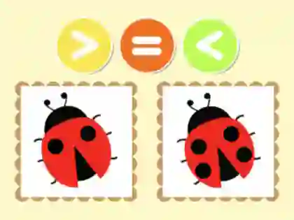 Spel Kids Quiz: More Or Fewer online