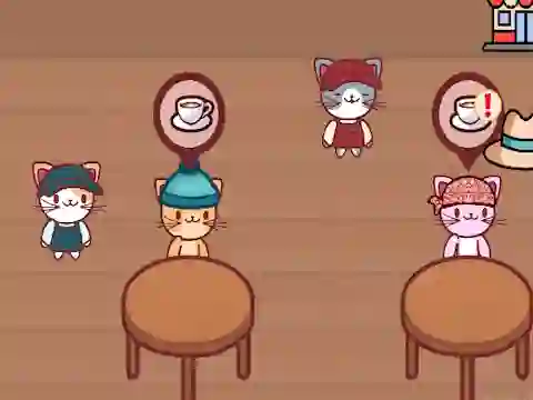 Spel Cat Coffee Shop online