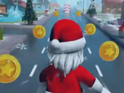 Spel Santa Roblox Running online