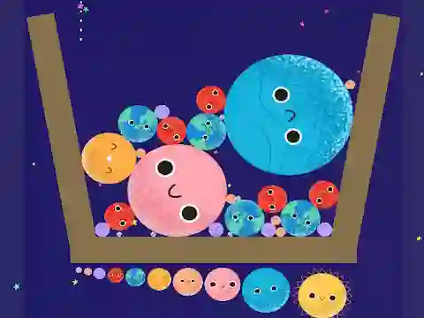 Spel Merge Planets online