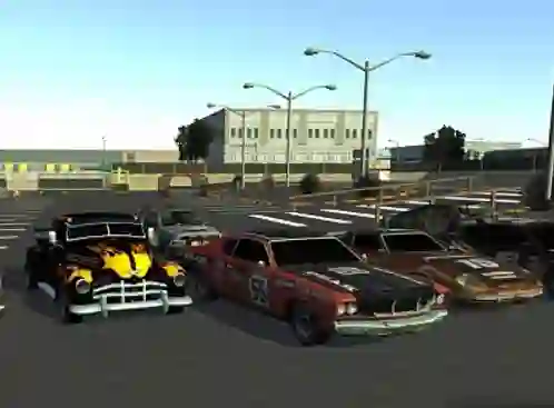 Spel RealDerby: Royal battle on the car online
