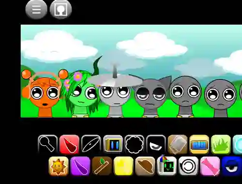 Spel Sprunki Babies online