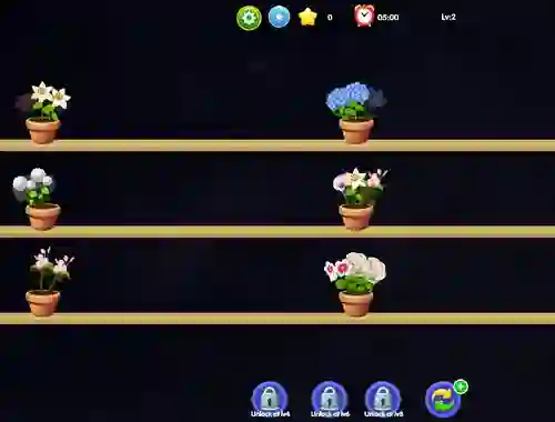 Spel Flower Matching online