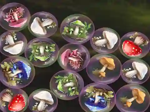 Spel Merge Mushrooms! online