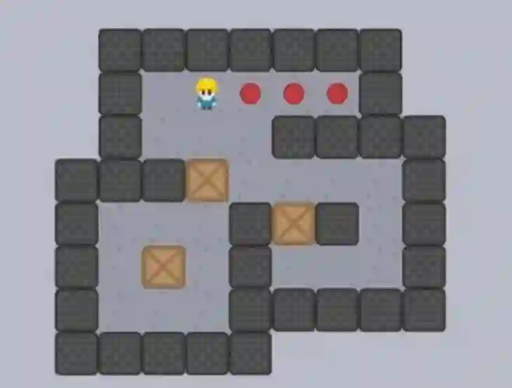 Spel Sokoban_pr online