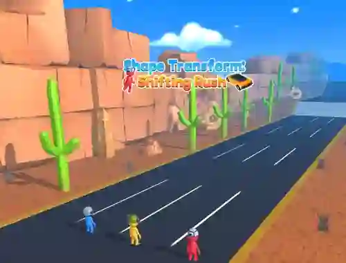Spel Shape Transform: Shifting Rush online