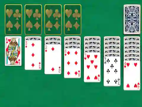 Spel Klondike Classic Solitaire online