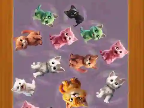 Spel Merge Cats: 2048! online