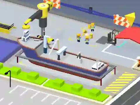 Spel Shipbuilding tycoon online