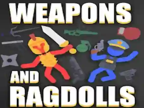 Spel Weapons and Ragdolls online