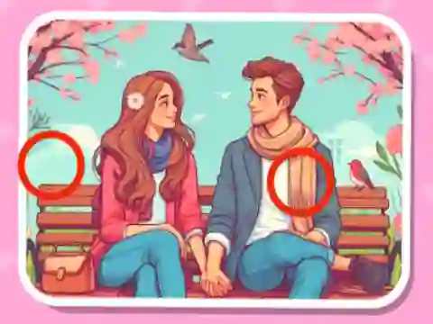 Spel Find the Differences Couples online