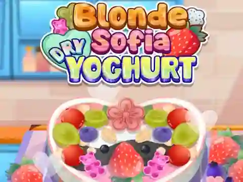 Spel Blonde Sofia: Dry Yoghurt online