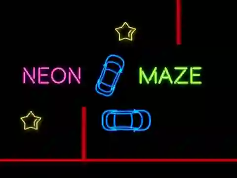 Spel Neon Car Maze online