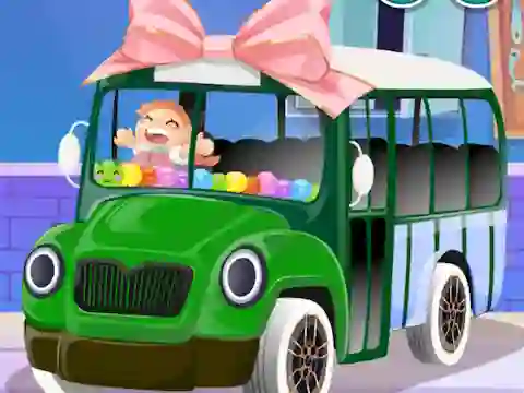 Spel Decor: School Bus online