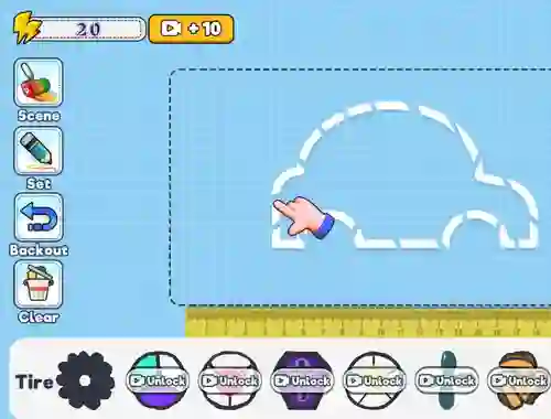 Spel Draw Your Car online