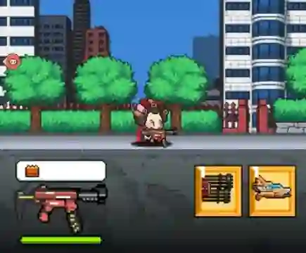 Spel Mecha Shoot Pixel Rpg online