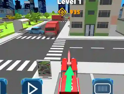 Spel Fire Truck Rescue Driving online