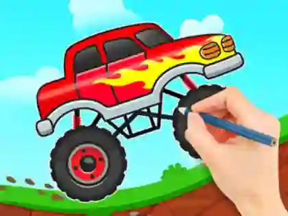 Spel Coloring Book: Monster Truck online