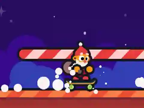 Spel Kickflip Santa online