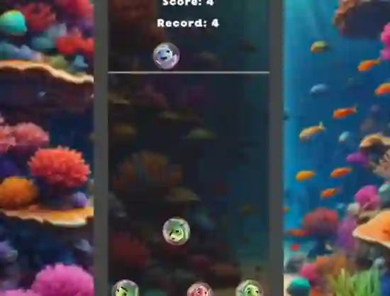 Spel Merge Fish In 2048! online