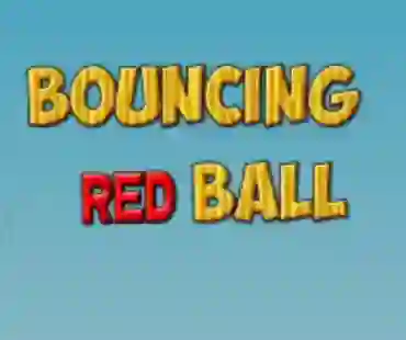Spel Bouncing Red Ball online