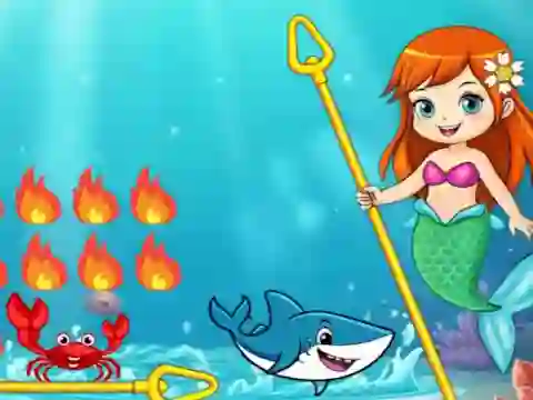 Spel Princess vs Shark online