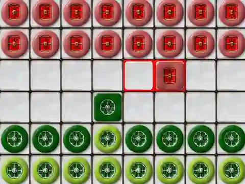 Spel Ludus: Roman checkers online
